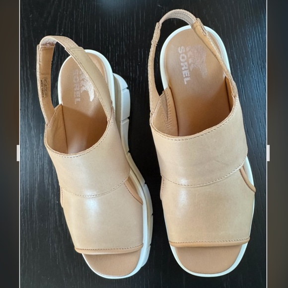 Joanie III Slingback Sandals Honest Beige, White - Picture 14 of 16